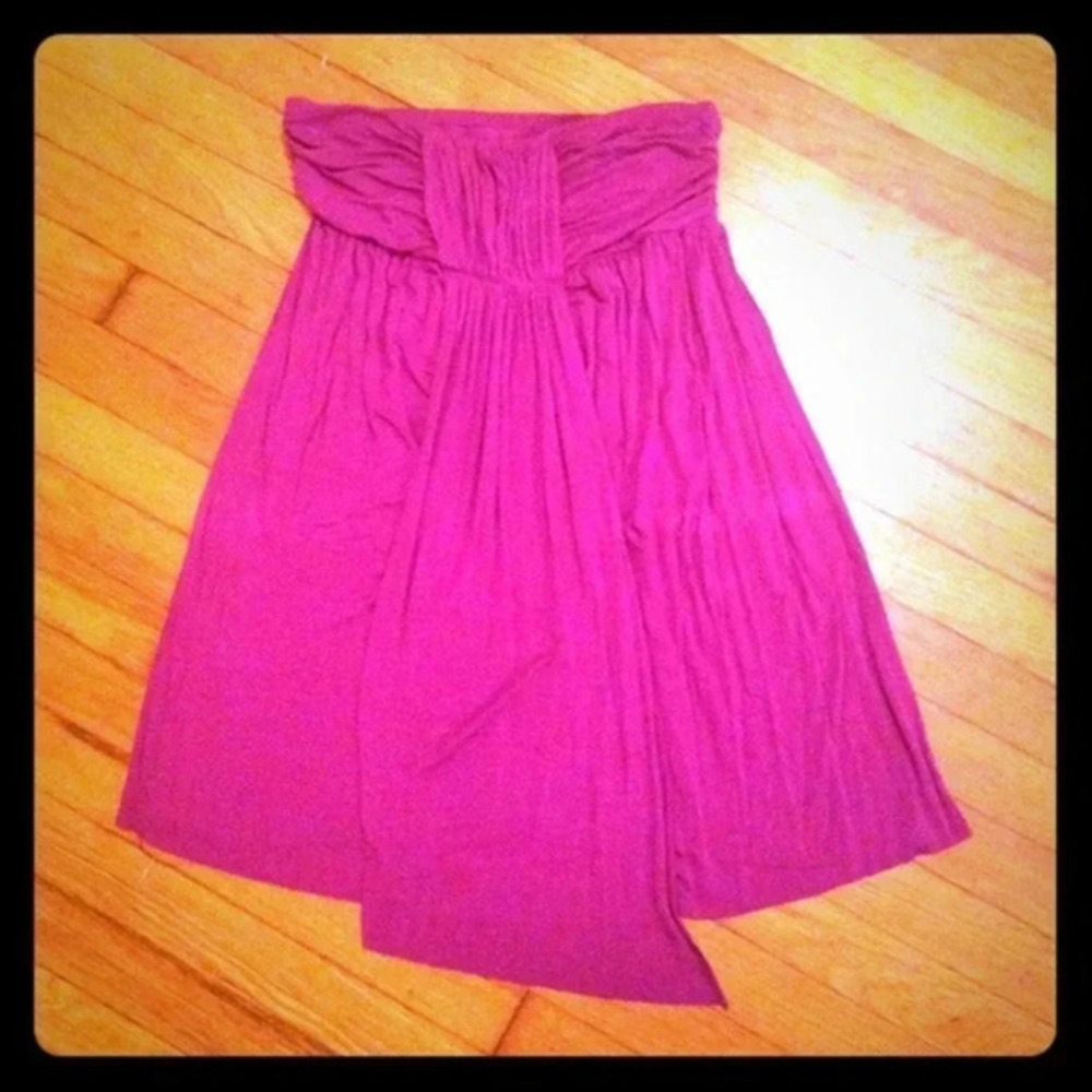 Tube top shirt/ dress